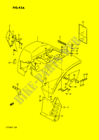 PARAFANGO POSTERIORE (MODELLO M/N/P) per Suzuki QUADSPORT 230 1988