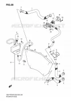 RADIATORE TUBO per Suzuki GSX-R 750 2007