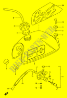 SERBATOIO CARBURANTE (MODELLO L/X/Y) per Suzuki MINIQUAD-SPORT 50 2001