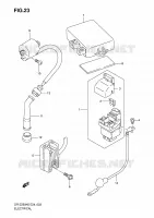 ELETTRICO per Suzuki DR-Z 250 2006