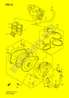 FILTRO DELL'ARIA (MODEL K5/K6/K7/K8) per Suzuki MARAUDER 800 2007