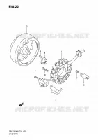 MAGNETE per Suzuki DR-Z 250 2006