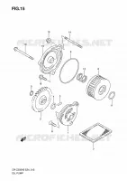 POMPA OLIO per Suzuki DR-Z 250 2006