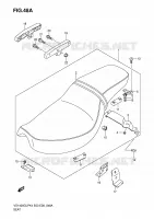 SELLINO (MODEL K5/K6/K7/K8) per Suzuki INTRUDER 1400 2006