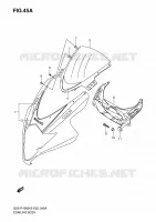 COFANO (MODELLO K6) per Suzuki GSX-R 1000 2006