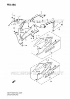RIVESTIMENTO POSTERIORE (MODELLO K6) per Suzuki GSX-R 1000 2006