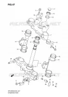 SCATOLA STERZO per Suzuki DR-Z 250 2006