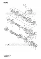 TRASMISSIONE per Suzuki DR-Z 250 2006