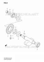BILANCIERE ALBERO per Suzuki DR-Z 250 2006