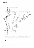 CATENA DI DISTRIBUZIONE per Suzuki GSX-R 1000 2008