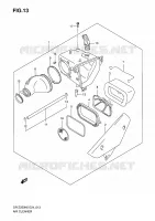 FILTRO ARIA per Suzuki DR-Z 250 2006