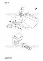 MANOPOLA DESTRA per Suzuki DR-Z 250 2006