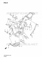 TELAIO per Suzuki DR-Z 250 2006