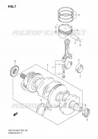ALBERO A GOMITO per Suzuki GSX-R 1000 2008
