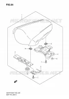 BOX SELLA per Suzuki GSX-R 1000 2008