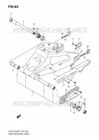 BRACCIO OSCILLANTE POSTERIORE per Suzuki GSX-R 1000 2008