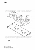 COPERTURA TESTA CILINDRO per Suzuki GSX-R 1000 2008