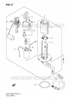 POMPA CARBURANTE per Suzuki GSX-R 1000 2008