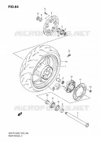 RUOTA POSTERIORE per Suzuki GSX-R 1000 2008