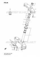 SCATOLA STERZO per Suzuki GSX-R 1000 2008