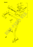 CILINDRO PRINCIPALE FRENO ANTERIORE (DR350SL/SM/SN/SP/SR) per Suzuki DR 350 1991