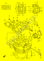 TESTA CILINDRO per Suzuki DR 650 1995