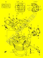 TESTA CILINDRO per Suzuki DR 650 1991
