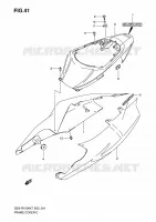 CARENATURA (MODEL K7) per Suzuki GSX-R 1000 2008