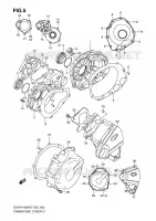 COPERTURA BASAMENTO per Suzuki GSX-R 1000 2008
