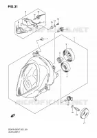 FARO per Suzuki GSX-R 1000 2008