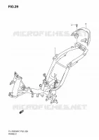 TELAIO per Suzuki FL 125 2008