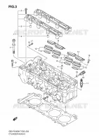 TESTA CILINDRO per Suzuki GSX-R 1000 2008