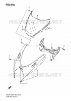 CARENATURA (MODEL K8) per Suzuki GSX-R 1000 2008