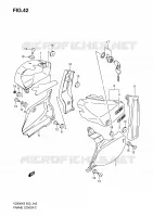CARENATURA (VZ800) per Suzuki MARAUDER 800 2009