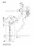 FRENO POSTERIORE (GSX1300BKK8/K9) per Suzuki B-KING 1300 2008
