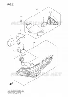 INDICATORE per Suzuki B-KING 1300 2008