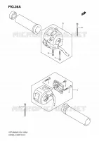 INTERRUTTORI (VZR1800NK8/NK9/NU2K8/NUFK9) per Suzuki INTRUDER 1800 2010