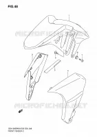 PARAFANGO ANTERIORE (WITHOUT ABS) per Suzuki B-KING 1300 2008