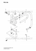 VALVOLA DI SFIATO (MODEL K6/K7/K8 E33) per Suzuki INTRUDER 1400 2006