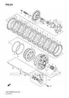 FRIZIONE per Suzuki B-KING 1300 2011