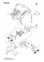 LUCE RETROMARCIA (VEDI NOTA) per Suzuki INTRUDER 1800 2010