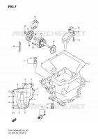 PANNELLO OLIO/POMPA OLIO per Suzuki B-KING 1300 2011