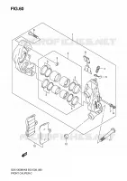 PINZA FRENO ANTERIORE per Suzuki B-KING 1300 2008