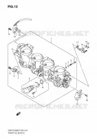 CORPO FARFALLATO (MODEL K7) per Suzuki GSX-R 1000 2008