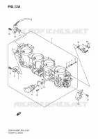 CORPO FARFALLATO (MODEL K8) per Suzuki GSX-R 1000 2008