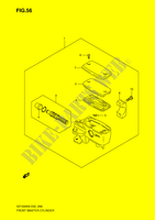 CILINDRO PRINCIPALE ANTERIORE per Suzuki BOULEVARD-M91 1500 2010