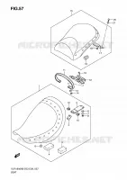 SELLINO (VLR1800TK8/TK9/TL0) per Suzuki INTRUDER 1800 2010