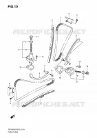 CATENA DI DISTRIBUZIONE per Suzuki GLADIUS 650 2010