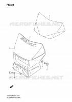 COPERTURA FARO per Suzuki DR-Z 250 2006