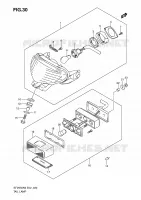 LUCE RETROMARCIA per Suzuki GLADIUS 650 2010